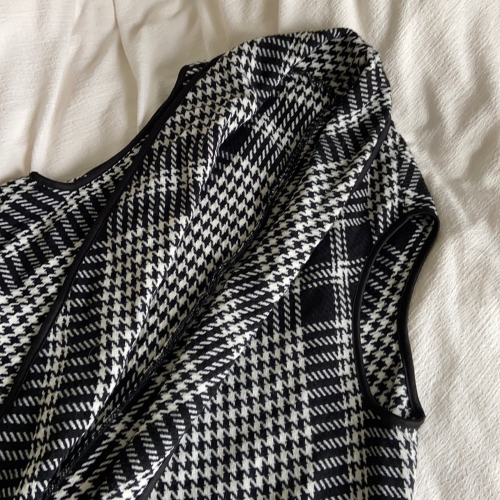 Gingham vest